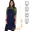 Under NY Sky Work Apron - Adjustable for Men, Women