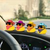 wonuu Bright Cowboy Hat Rubber Ducks, Dashboard Decorations Duck for