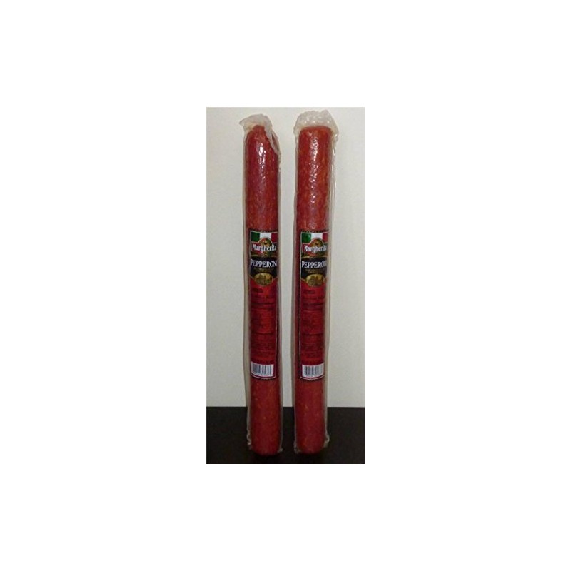 Margherita Brand VERY BEST Pepperoni HUGE 17" Sticks, 2 1/2