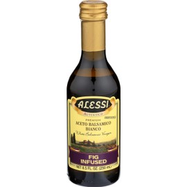 ALESSI White Balsamic Fig Infused Vinegar, 8.5 Ounce