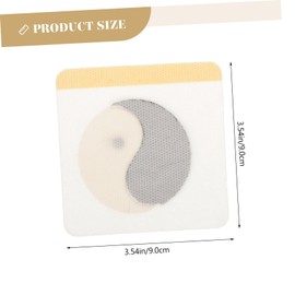 minkissy Warm Comfortable Pcs Shoulder Patches Bagua Post Hot Compress for Neck Waist