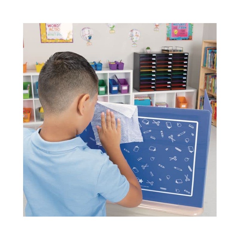Really Good Stuff Plastic Privacy Shields for Student Desks –