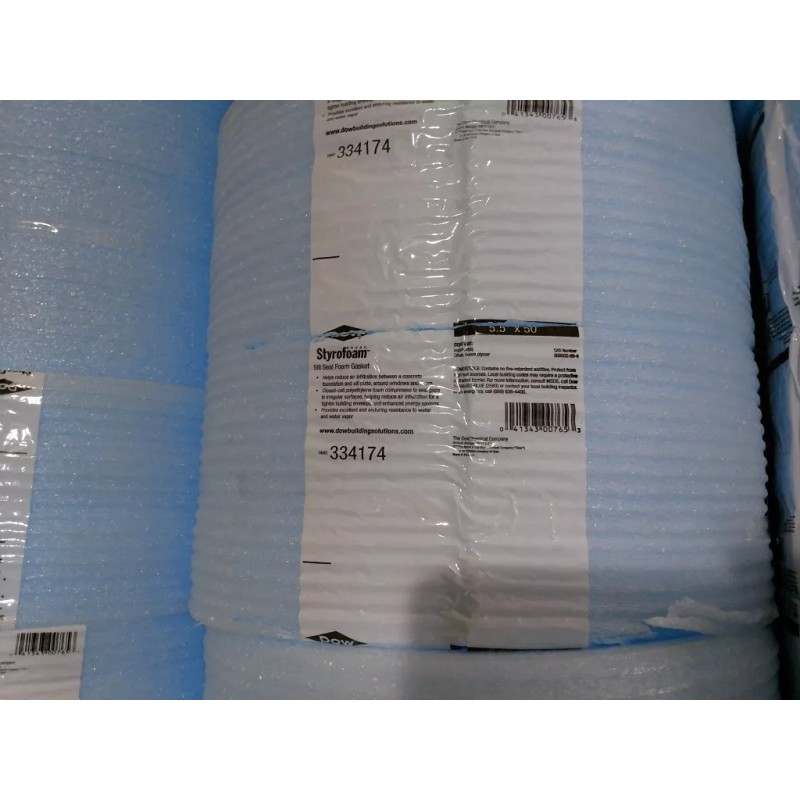 Dow Styrofoam Sill Plate Seal Foam Gasket 5.5" wide x