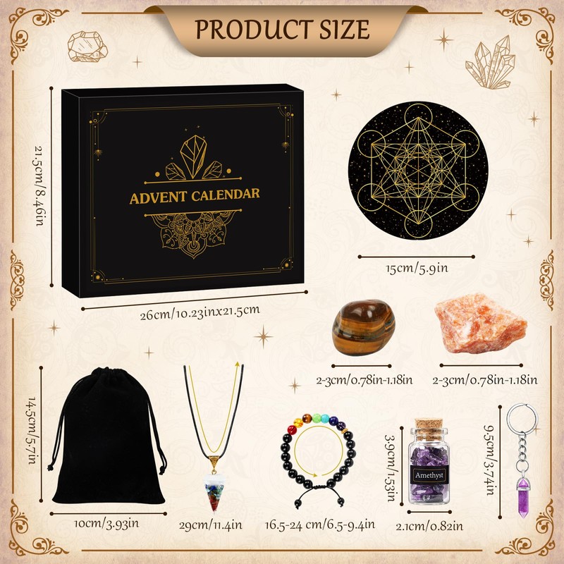 Advent Calendar 2025 Gemstones Adult