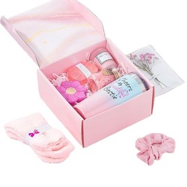 10PCS Caja Regalo para Mujer de Bath SPA, Caja Regalos para Mejorar Pronto, Regalo de Cumpleaños para Día Madre para Amigas, Mamá, Hermana, Novia, Regalos de Navidad