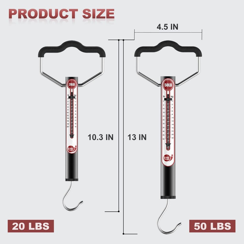 SNAIL TRAIL 20 LB / 50 LB Aluminum Tube Spring