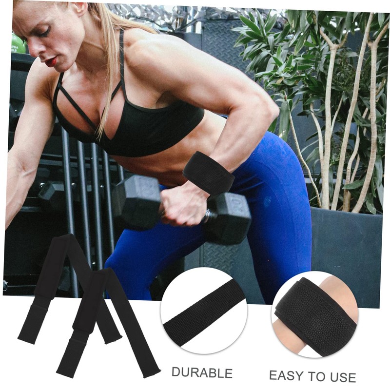 BESPORTBLE 5 Pairs Weightlifting Wrist Strap Gym Wrist Wrap Deadlift