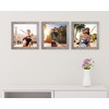CABBEL Picture Frame 20 x 20 cm, Grey/Concrete, Sturdy MDF