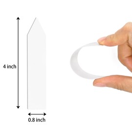 Foraineam 1000 Pcs 4 Inches Plant Labels Plastic Plant Tags Nursery Garden Labels Pot Marker Garden Stake Tags