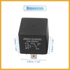 Partuto 5pcs JD2912-1Z-24VDC 5 Pin 40A 28VDC DC 24V Car