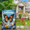 Large Spring Summer Garden Flags Outside 28 x 40 Double