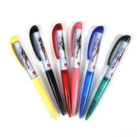 OOTB Bewild Classic Tip And Strip Pen - Girl Strips When You Turn Her Upside Down (Assorted Colors) (Qty 1)