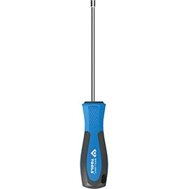BRILLIANT TOOLS BT031072 Socket Screwdriver 6 x 165 mm [Powered by KS Tools]