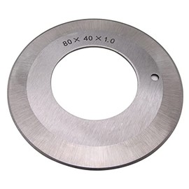 CKPSMS Brand -1PCS 80MM Circular Slitter Blade Round Blade #KP-19178 for Cutting Leather Machines (80MM)