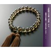 Kyoto Buddhist Altar Prayer Beads for Men, Pure Silk, Miyako