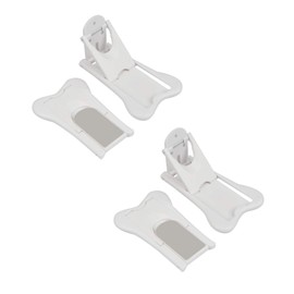 4 Packs Baby Door Safety Locks, Sliding Door Lock, Baby Door Locks, Wardrobe Lock, Sliding Door Locks, Door Locks for Kids, Stop Baby and Pets Opening Sliding Window, Sliding Doors