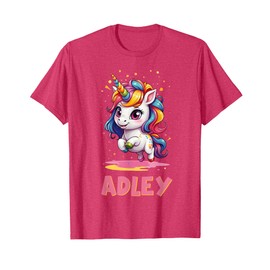 Adley Merch Unicorn Design T-Shirt