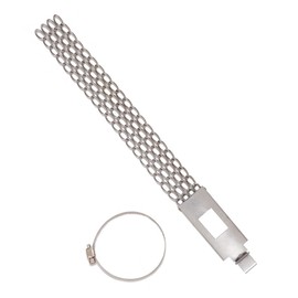 Blueshyhall Car Grounding Tape, Metal Chain, Car Antistatic Belt, Silver, Antistatic Tape, Car Grounding Band, Ground Band for Car Exhaust Accessories