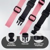 ROOMHUAWAY Pack of 2 Pink Chest Strap Backpack, Adjustable Chest