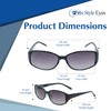 In Style Eyes Stylish Tinted Reader Bifocal Sunglasses - Full-Rimmed,