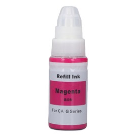 Printer Ink Quick Drying Replacement Refill Ink for G1800 G2800 G1810 G2810 G3800 G3810 Magenta(70ml)