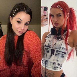 20 Pcs Star Hair Clips，Silver Snap Hair Clips，Small Hair Clips Y2k Hair Accessories For Kids Girls Women Hairpin Lovely Star Headpieces Styling Birthday Gifts Hair Accessories