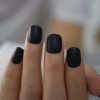 Sure Things 24 Short Black Matte Press on nails kit