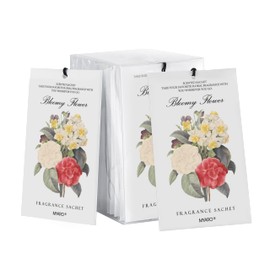 MYARO Jasmine Scented Sachets for Drawers and Closets, Pack of 12