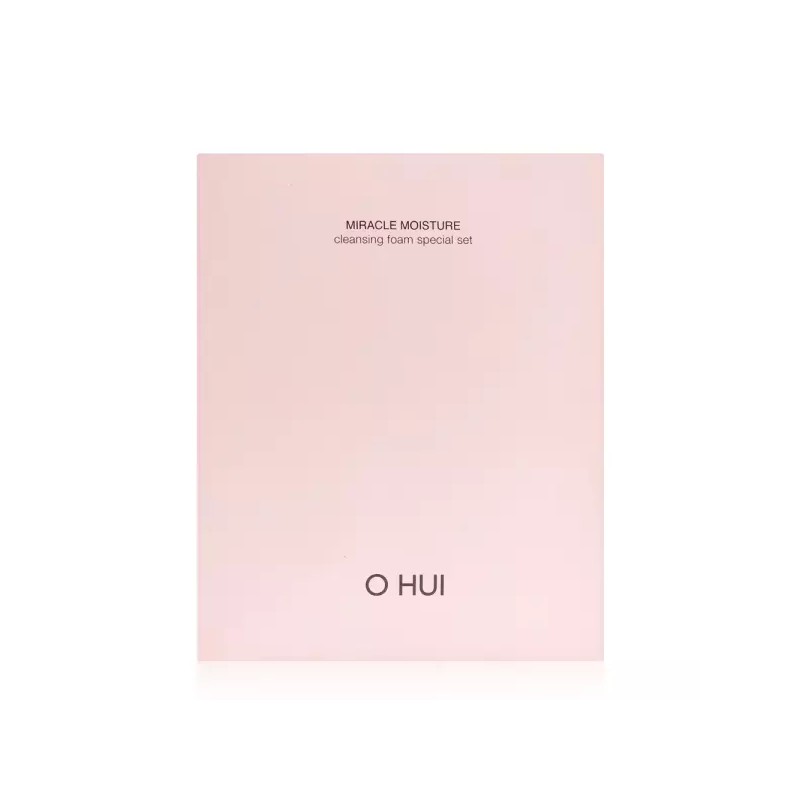 OHUI 오휘 미라클모이스처 클렌징폼 기획세트 저자극 보습 버블 클렌징 피지제거