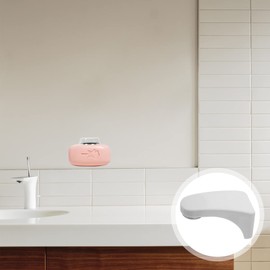 Wall Soap Holder Soap Holder 2pcs Adhesive Wall Mount Soap Dish Racks Hanging Soap Holder for Bathroom Washroom Kitchen Organizer Soap Rack