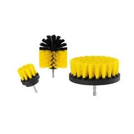 Strulo 3PC Drill Quick Chang Nylon Brush Set
