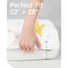 TotBasic Space Crib Fitted Sheet, Super Stretchy Jersey Star Crib