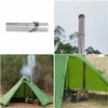 FireHiking Titanium Stove Pipe Folding Portable Camping Tent Stove Chimney
