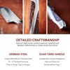 Hammer Stahl Bird's Beak Paring Knife - German High Carbon