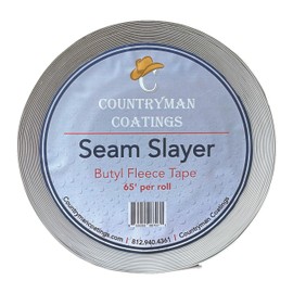 Countryman Coatings - Seam Slayer Butyl Fleece Tape 4" x 65" Sealant Leak Repair & Seam Sealer - Waterproofing Tape (1)
