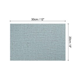 sourcing map Dollhouse Floorboards 12 Inch x 8 Inch Dollhouse Wallpaper and Flooring Fabric Pattern Deep Blue for Dollhouse Sand Table Model Accessories 5 Pcs