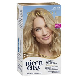 Clairol Nice N Easy 9B Light Beige Blonde Permanent Hair Colour