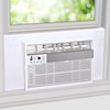 Breeze Stop Surround Insulation Side Panels White for Window AC