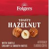 Folgers Toasty Hazelnut Artificially Flavored Ground Coffee, 9.6 oz. (Pack