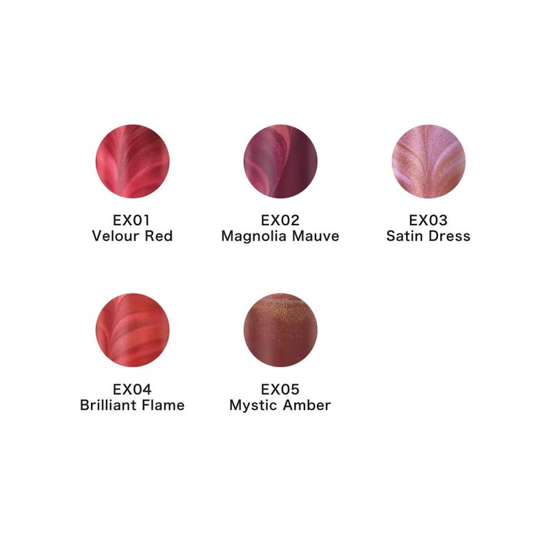 Lunasol Magnolia Mauve EX02 Marging Color Lip Blush Lipstick 0.1