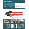 AMZCNC Wire Rope Crimping Tool for Aluminum Crimping Loop Sleeve,