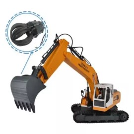 like shop juguetes Camion Retro Excavadora De Juguete A Control Remoto 1:16