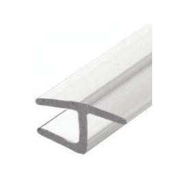 CRL Polycarbonate "h" Jamb 180 Degree for 1/2" Glass by CR Laurence