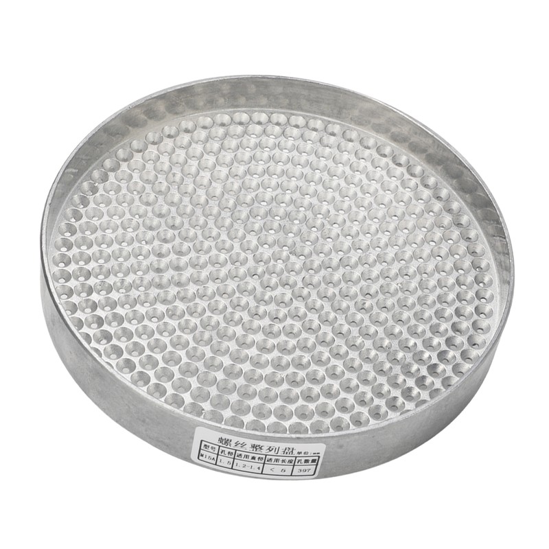 Screw Tray Slotted Tool Storage Holder 397 Holes Zinc Alloy