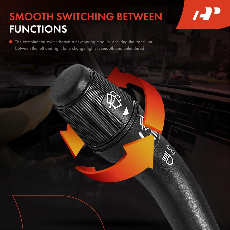 A-Premium Turn Signal Switch, Windshield Wiper Washer, Hazard Warning Flasher,