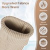AUYAO Wool Blend Warm Arm Warmers, Cashmere Feel Fingerless Gloves