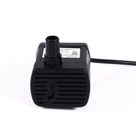 Walfront USB Submersible DC 5V 2W 200L / H Ultra Quiet Mini Fountain Pump Micro Brushless Pump for Aquarium