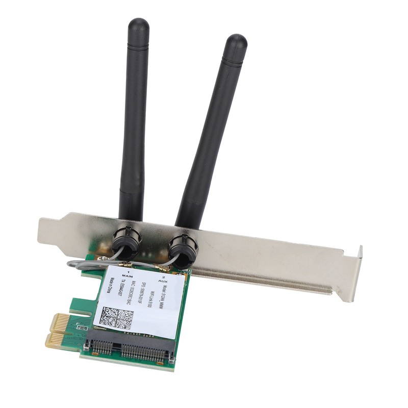 WiFi Adapter DualBand 2.4/5Ghz 300Mbps Signal Stability Wireless Connector for