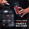 GNC AMP Mass XXX, Clinically Proven Weight Gainer Protein Powder,