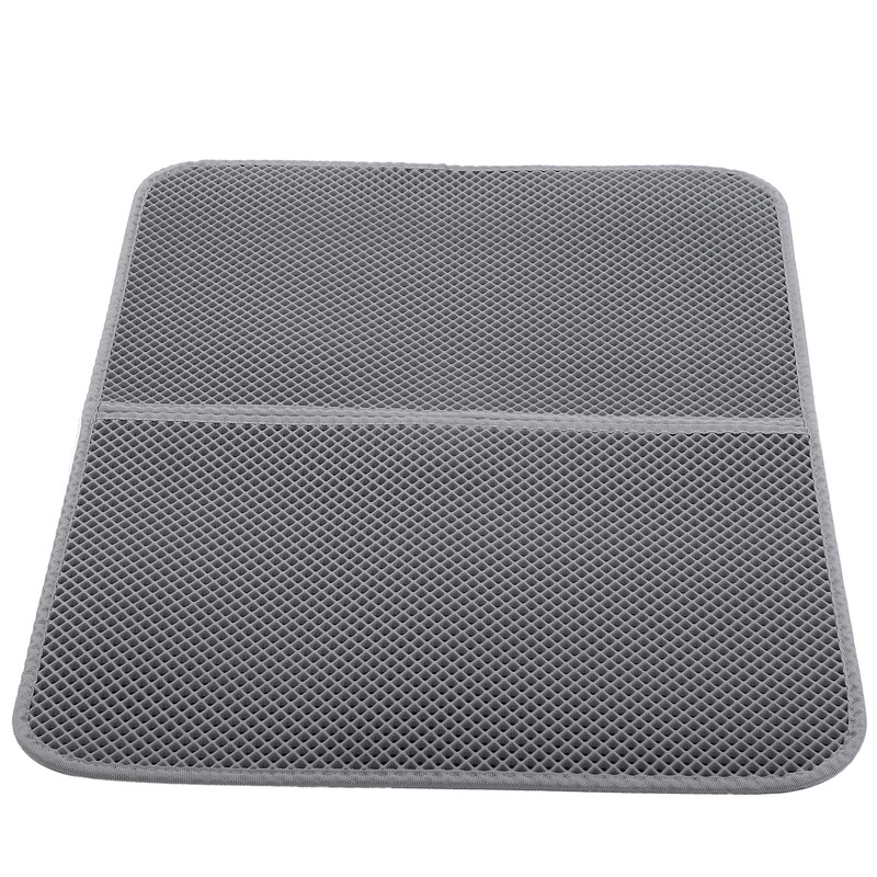 EVA Double Layer Cat Litter Trapping Mat AntiSlip Soft Litter